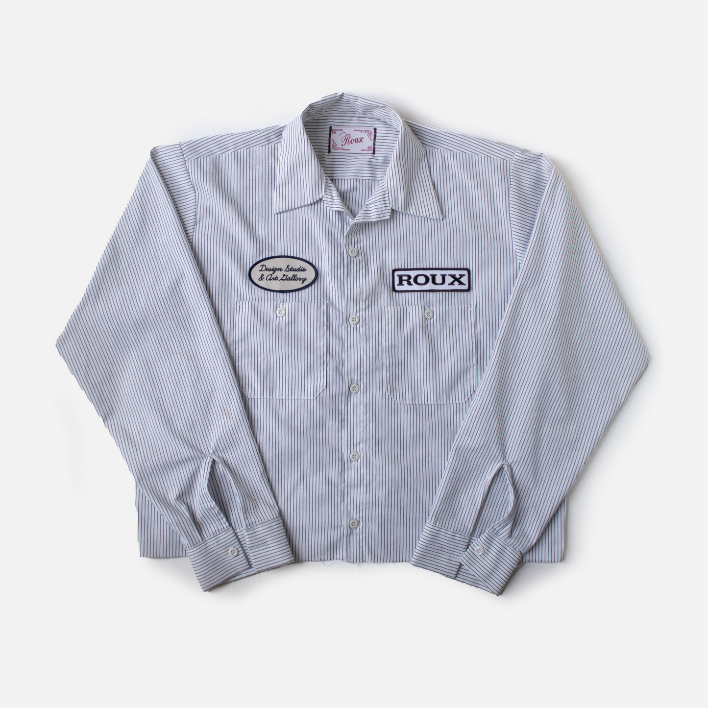 COLLAR, a cropped work shirt
