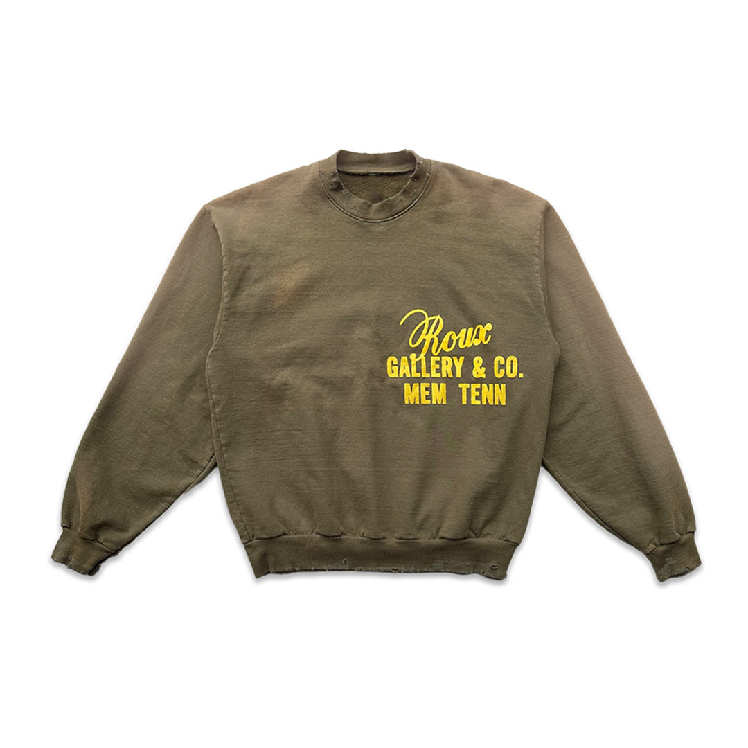 OLIVE DRAB CREWNECK