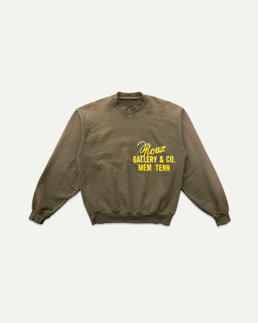 OLIVE DRAB CREWNECK